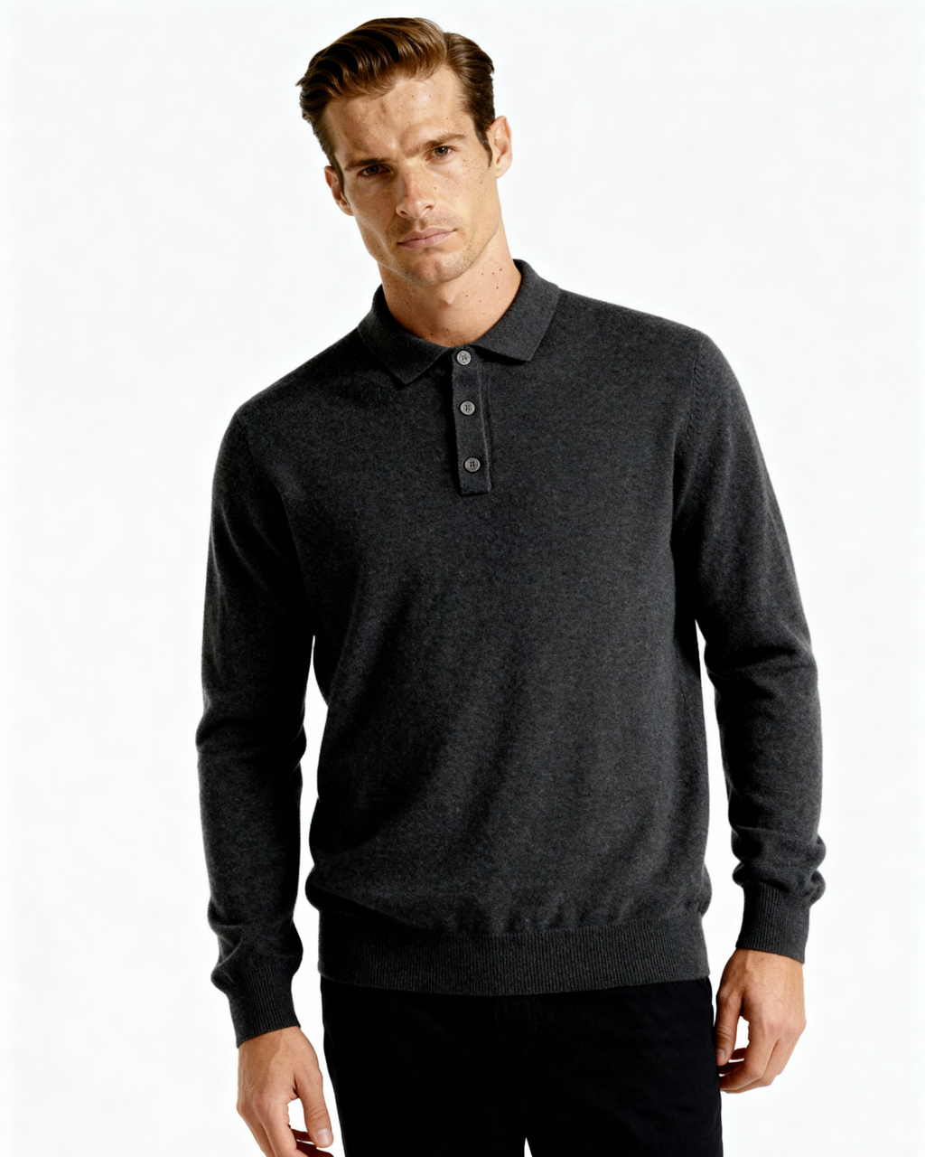 POLO 100% CACHEMIRE