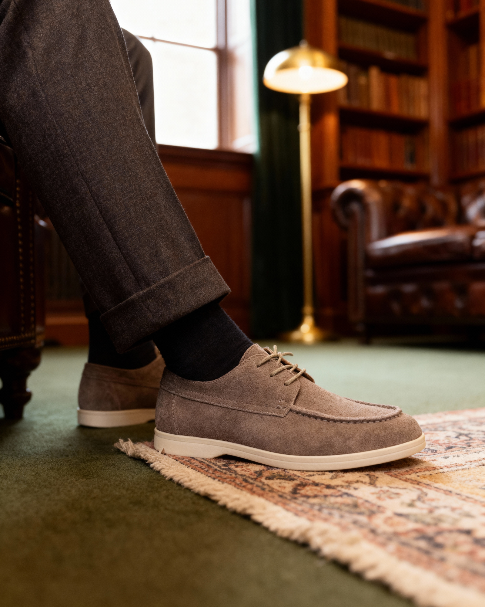 CHAUSSURES LACETS DAIM PREMIUM