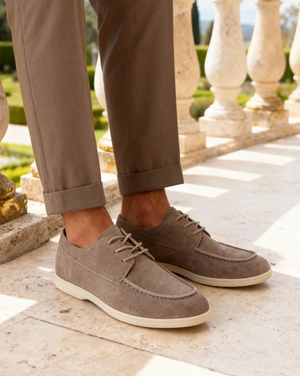 CHAUSSURES LACETS DAIM PREMIUM