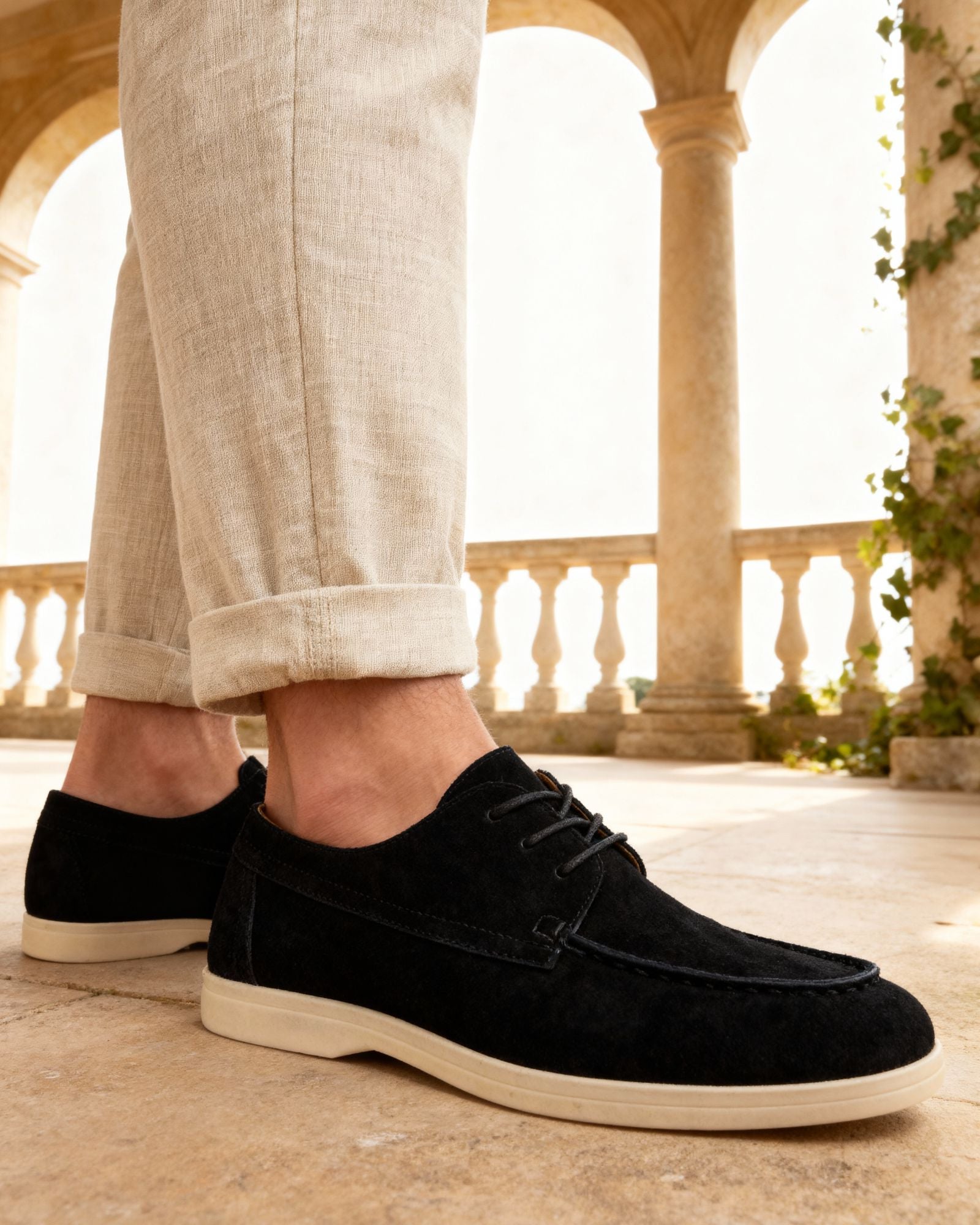 CHAUSSURES LACETS DAIM PREMIUM