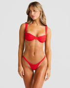 Haut de Bikini Rhodes - Rouge
