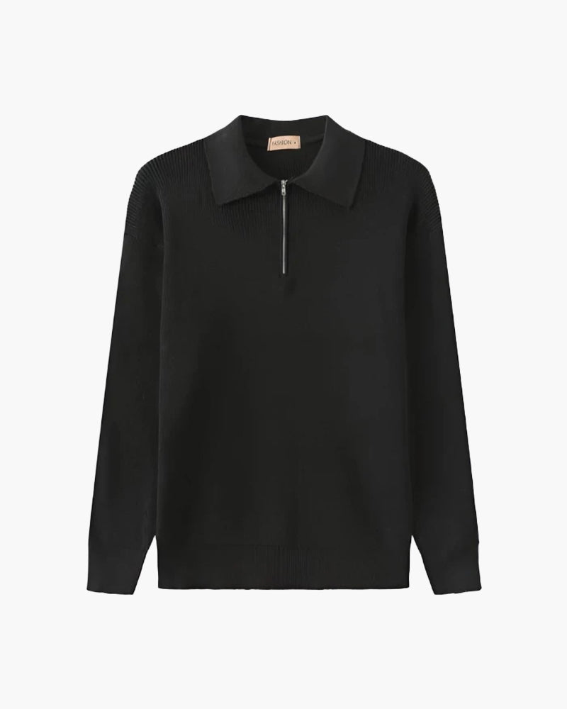 CESARE PULL DEMI-ZIP