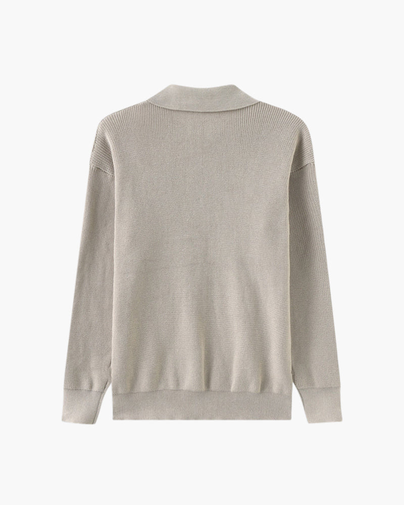 CESARE PULL DEMI-ZIP