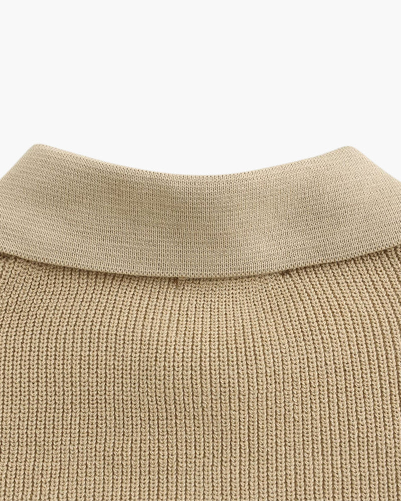 CESARE PULL DEMI-ZIP