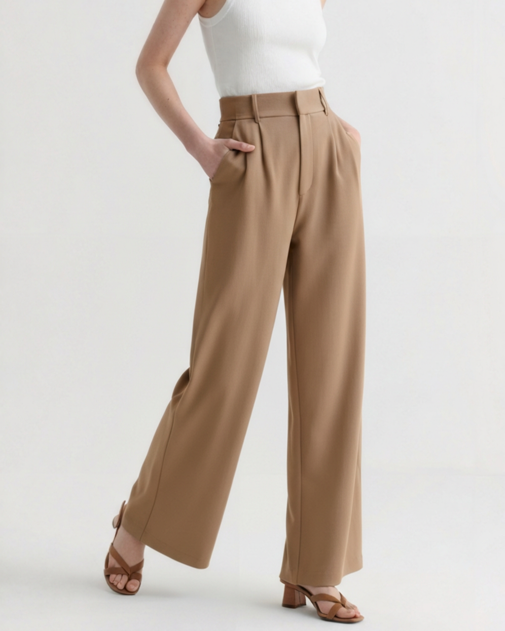 SERENA PANTALON JAMBE LARGE