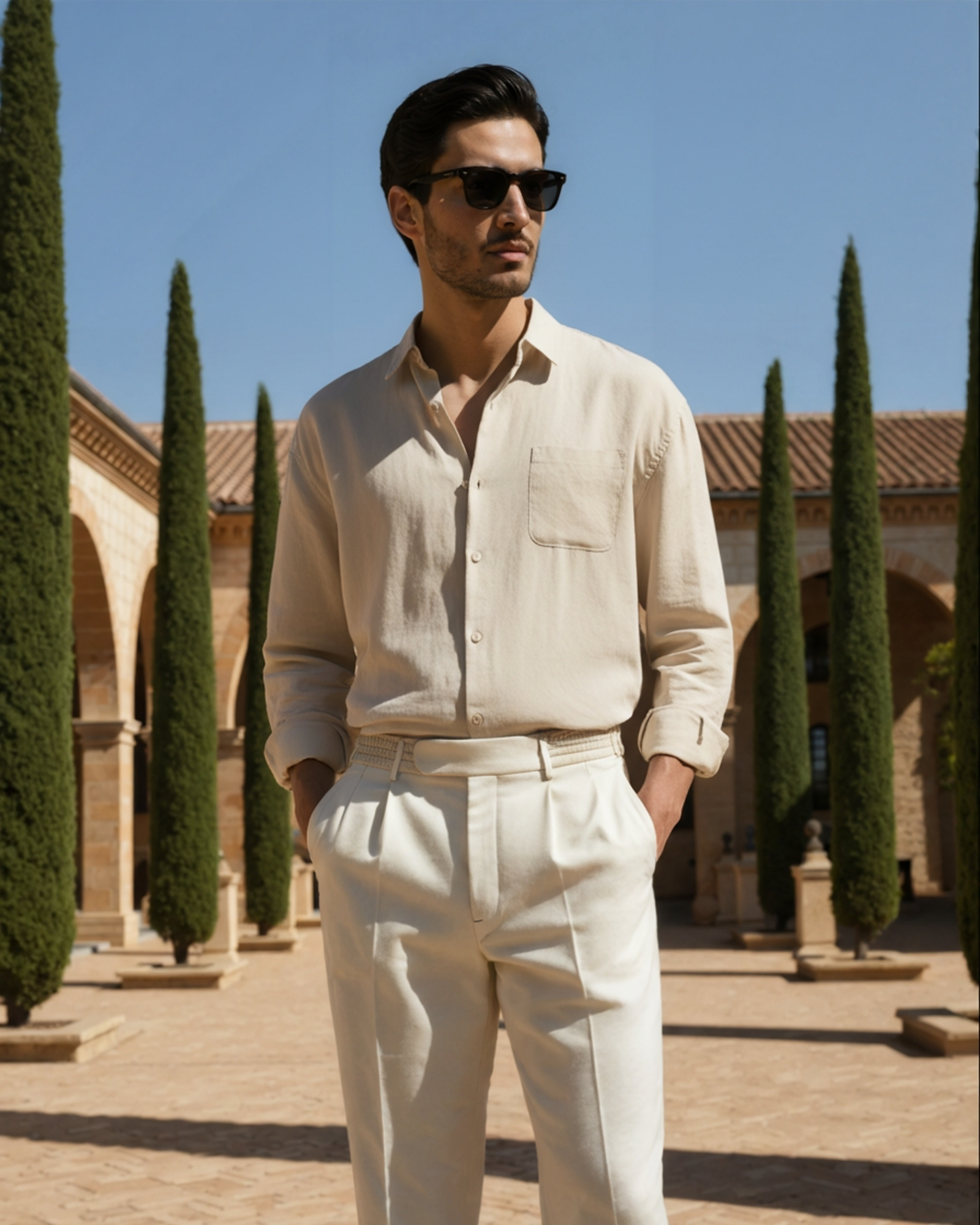 CAPE TOWN CHEMISE 100% LIN
