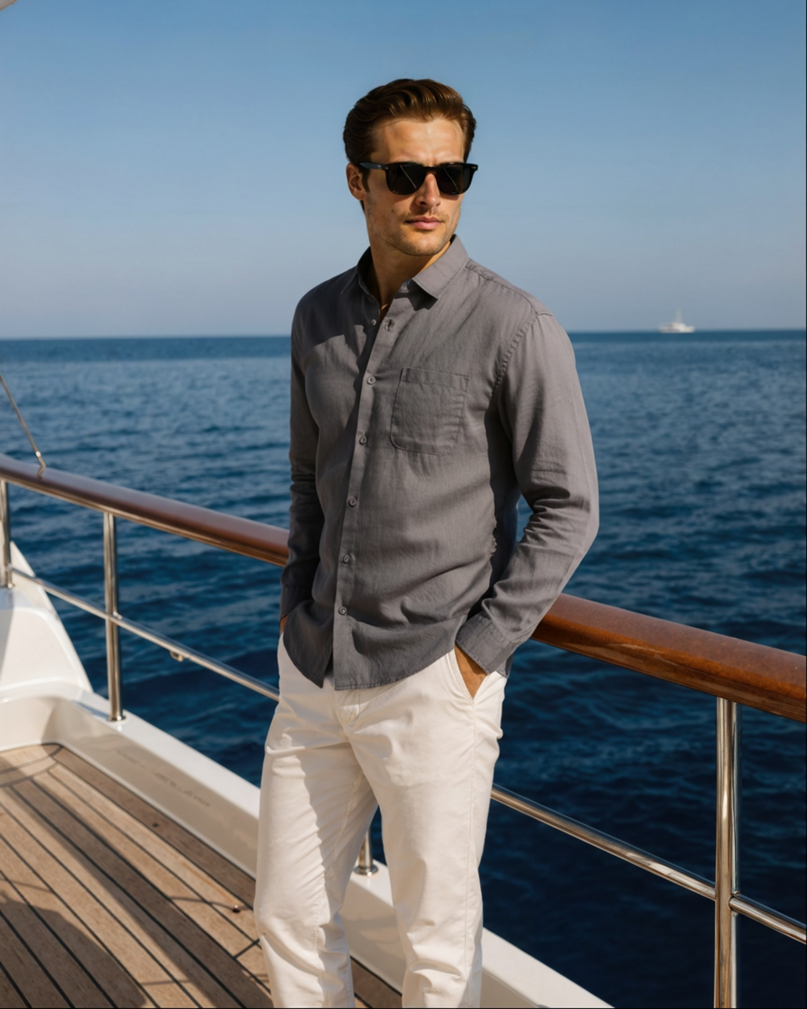 CAPE TOWN CHEMISE 100% LIN