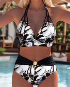 VINTAGE BIKINI RÉTRO IMPRIMÉ