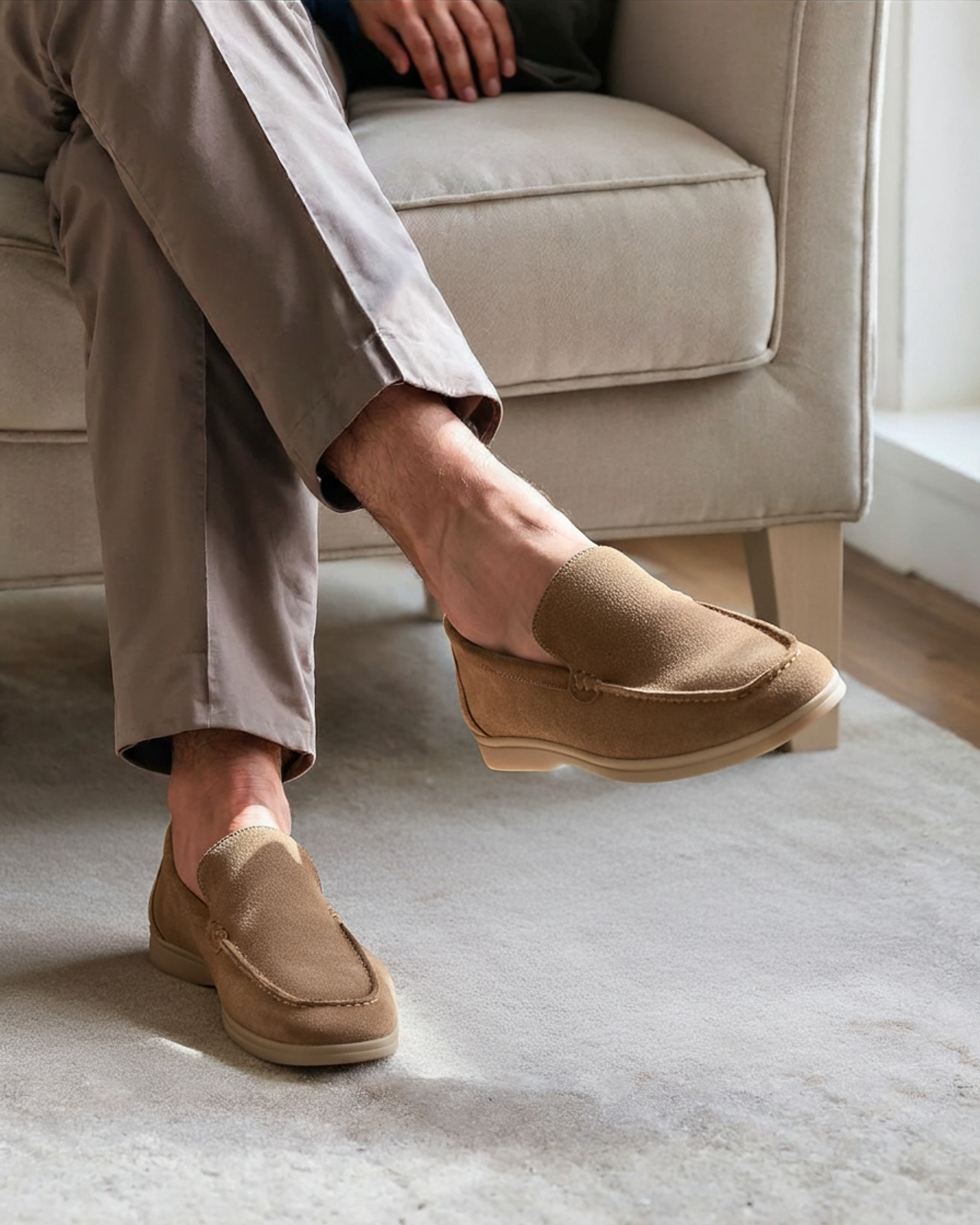MOCASSINS DAIM PREMIUM