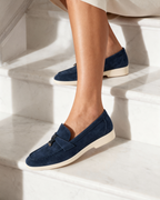 MOCASSINS DAIM DAME