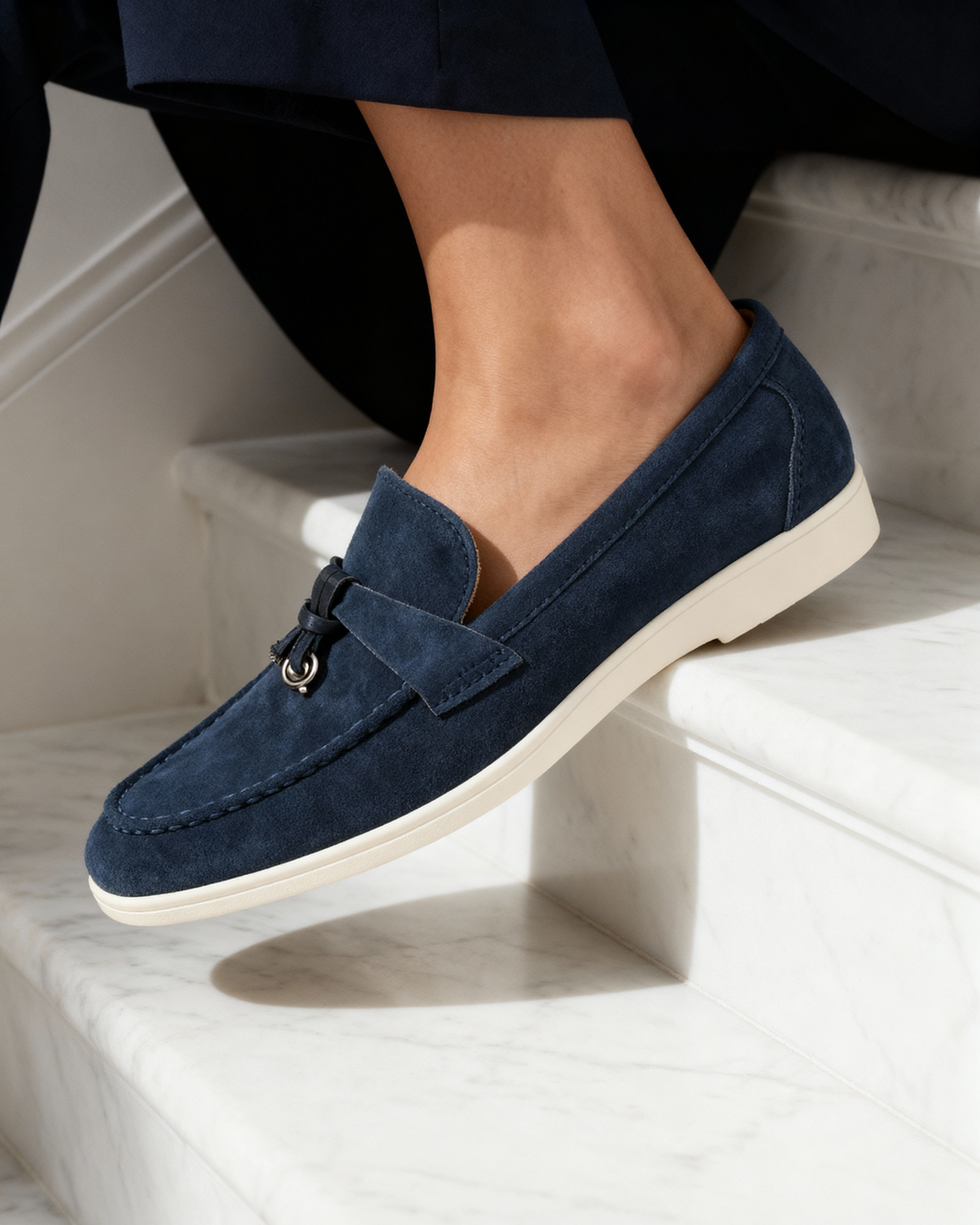 MOCASSINS DAIM DAME