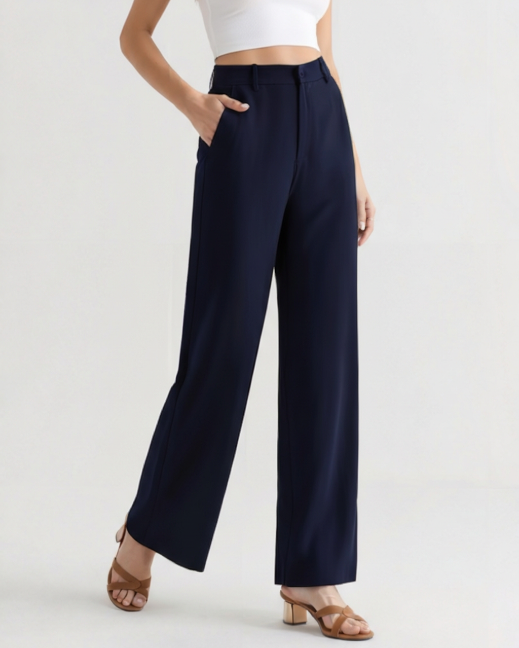 SERENA PANTALON JAMBE LARGE